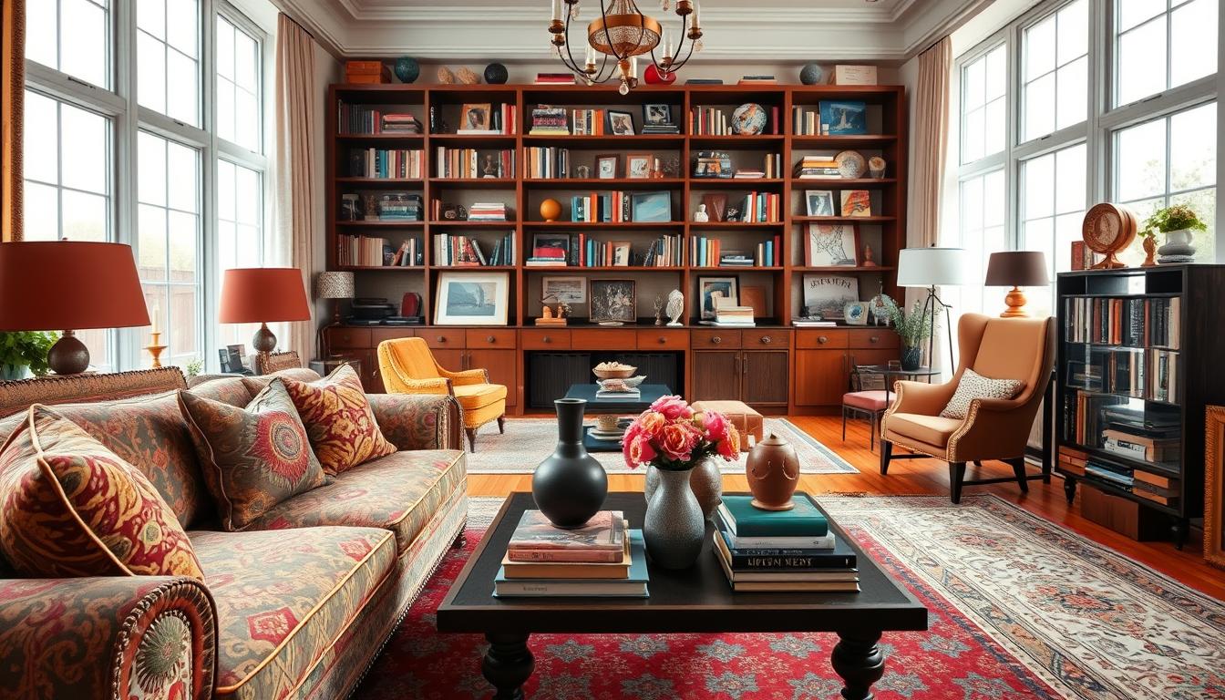 Eclectic maximalism home decor ideas